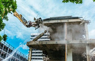Industrial demolition contractor Preston